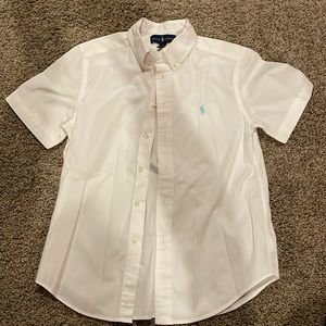 Polo short sleeve button down.